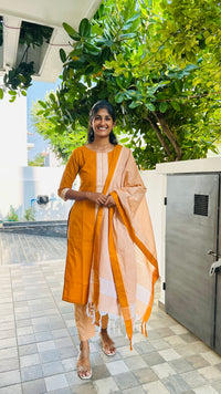 Yellow Angel Kurti Set