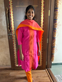 Pink Kurti Set