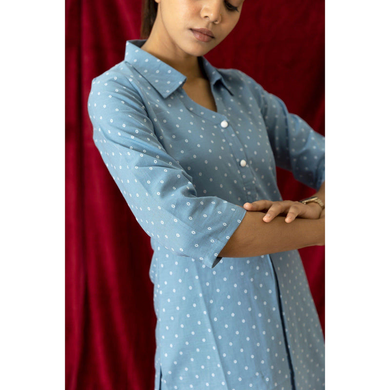 Polka Dot Charm Kurti Set