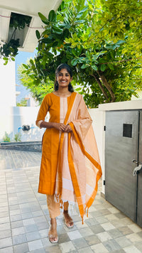 Yellow Angel Kurti Set