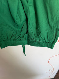 Bottle Green Cotton Flex Pant