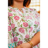 Floral Breeze Cotton Kurti Set