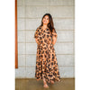 Fierce Leopard Print Maxi Dress