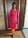 Pink Kurti Set
