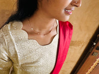 Heavy Jacquard Onam Kurti