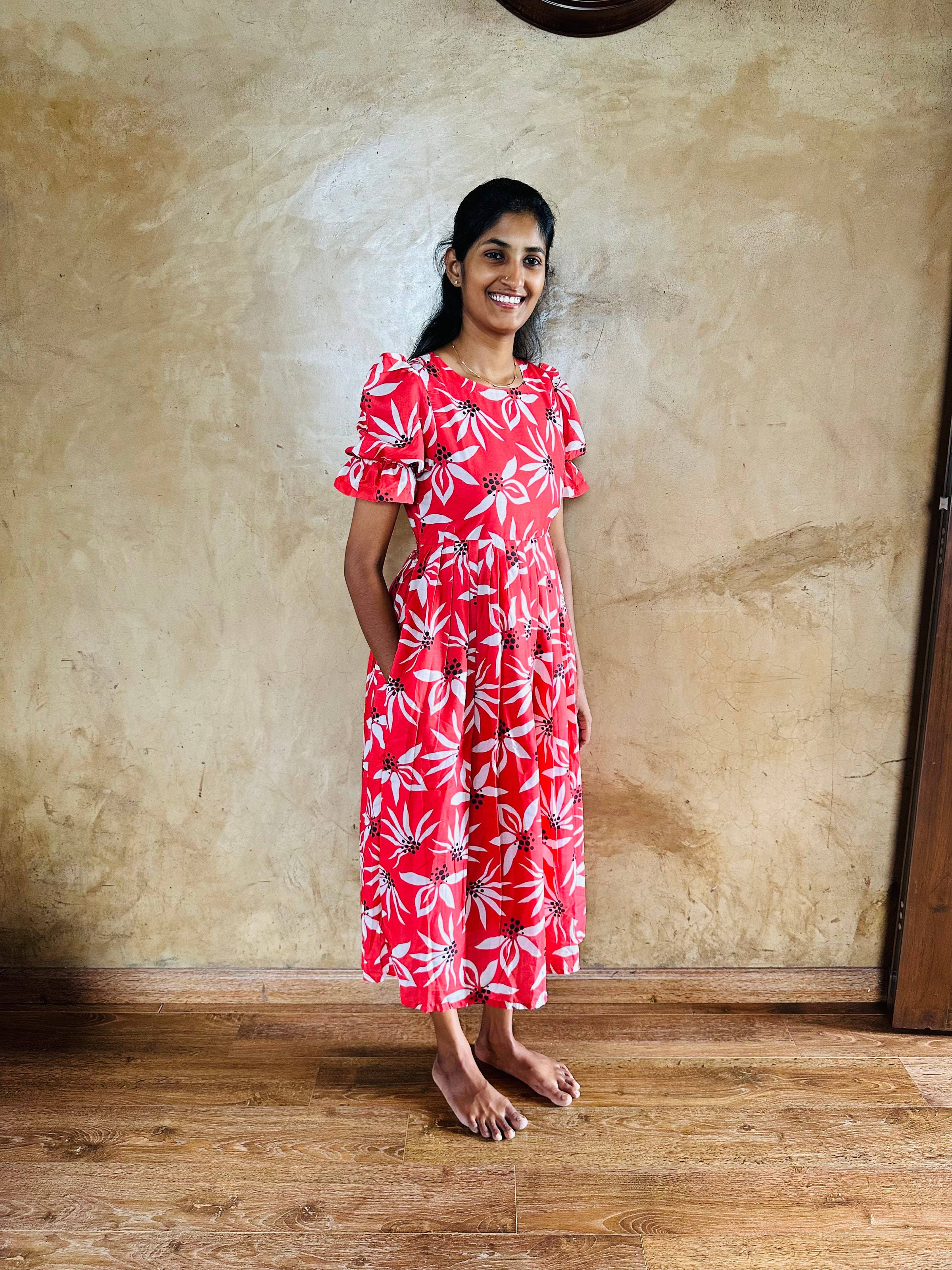 Vibrant Cotton Mul Maxi