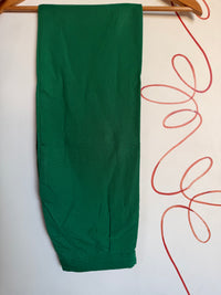 Bottle Green Cotton Flex Pant