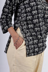 Beige True Cotton Kurti Pant