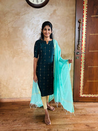 Ramar Green Top and Dupatta
