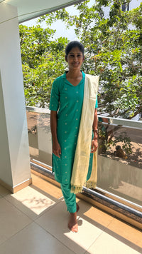 Handloom Kurti Set