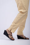 Beige True Cotton Kurti Pant