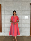 Stripe Red A line Maxi