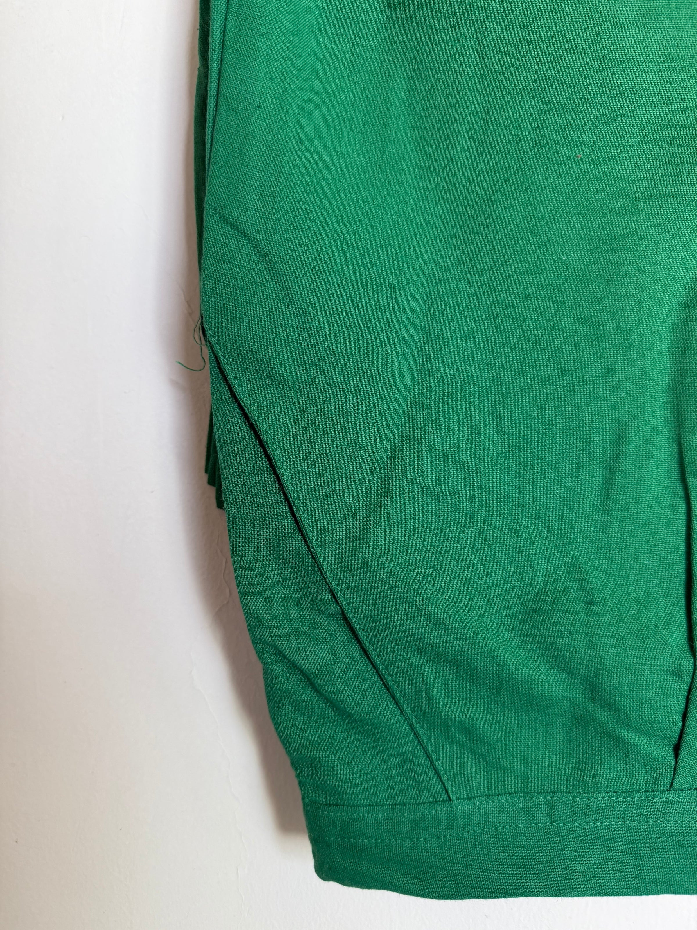 Bottle Green Cotton Flex Pant