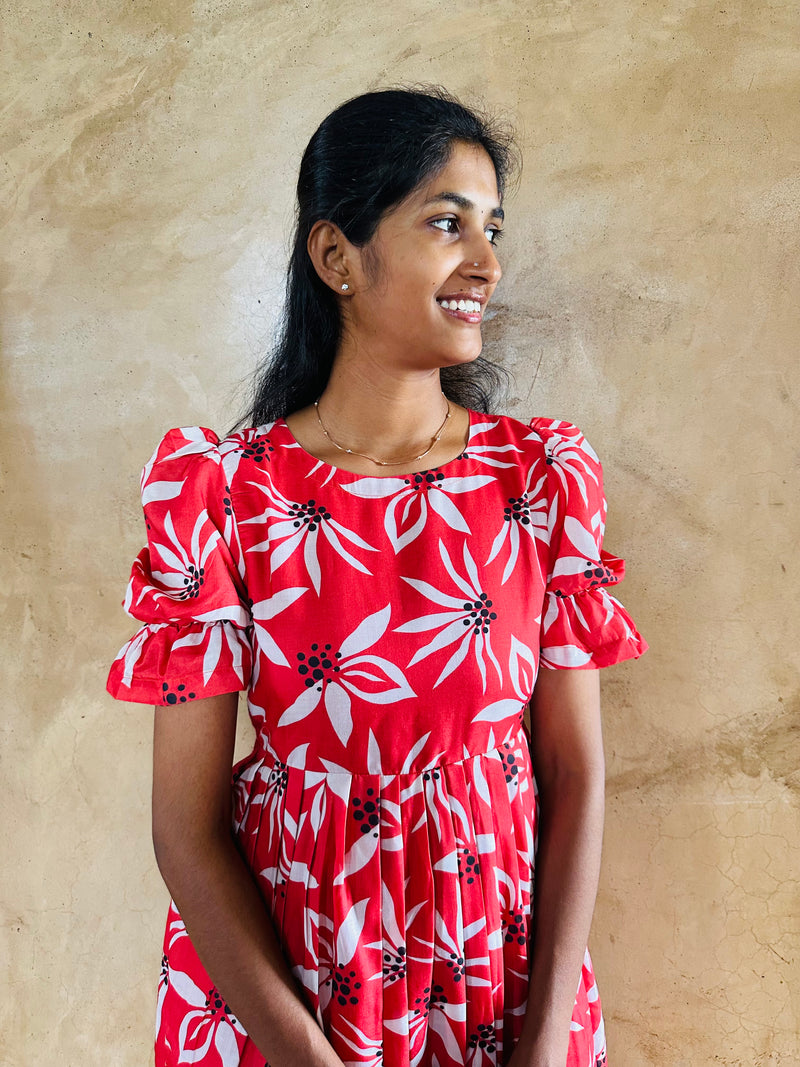 Vibrant Cotton Mul Maxi