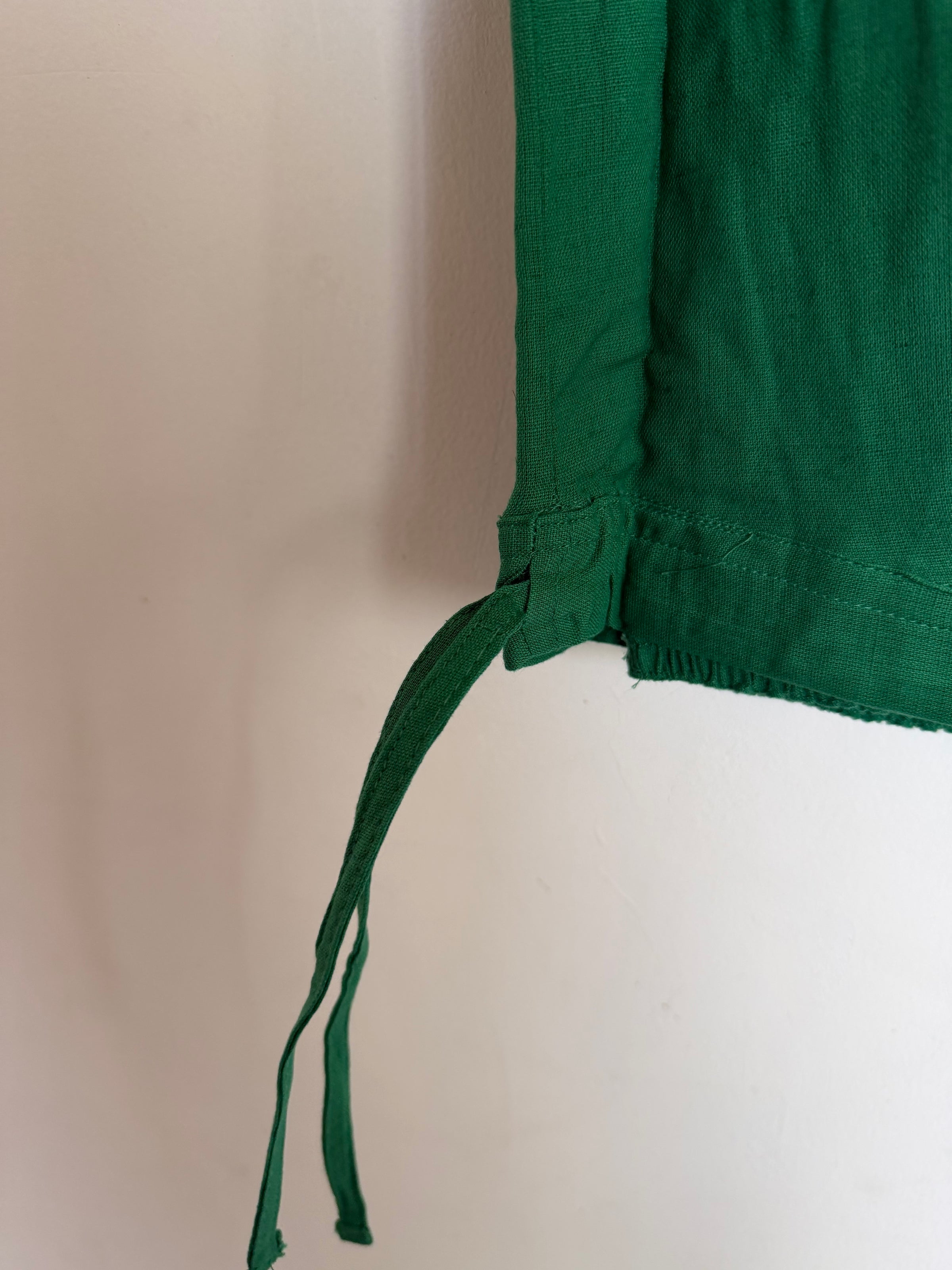 Bottle Green Cotton Flex Pant