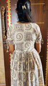 Cotton Handloom Heritage Maxi Dress