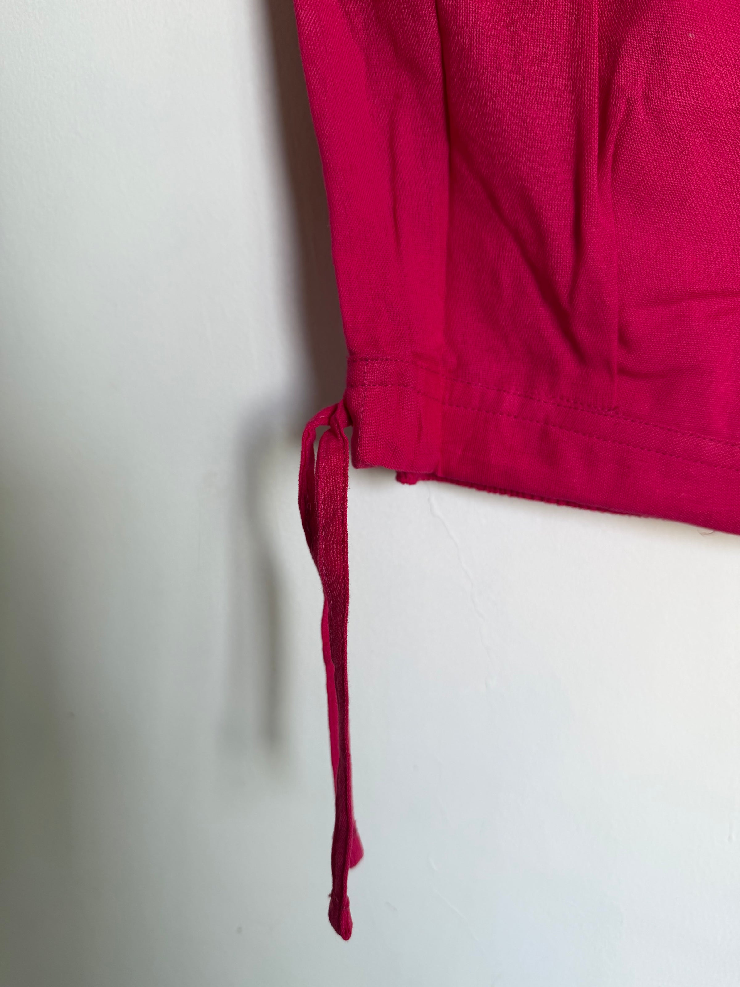 Rani Pink Cotton Flex Pant