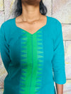 Green Kurti Set