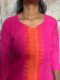 Pink Kurti Set