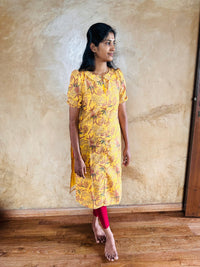 Cotton Hakoba Multi Print Top