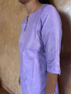 Contrast Tussar Silk Set