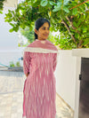 Blush Aura – Pochampally Cotton Set