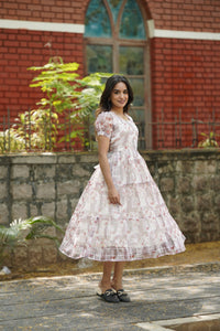 Rosé Whisper Maxi Dress