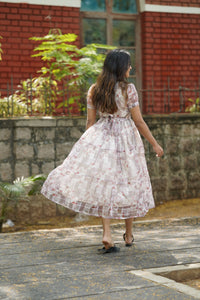 Rosé Whisper Maxi Dress