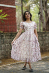 Rosé Whisper Maxi Dress