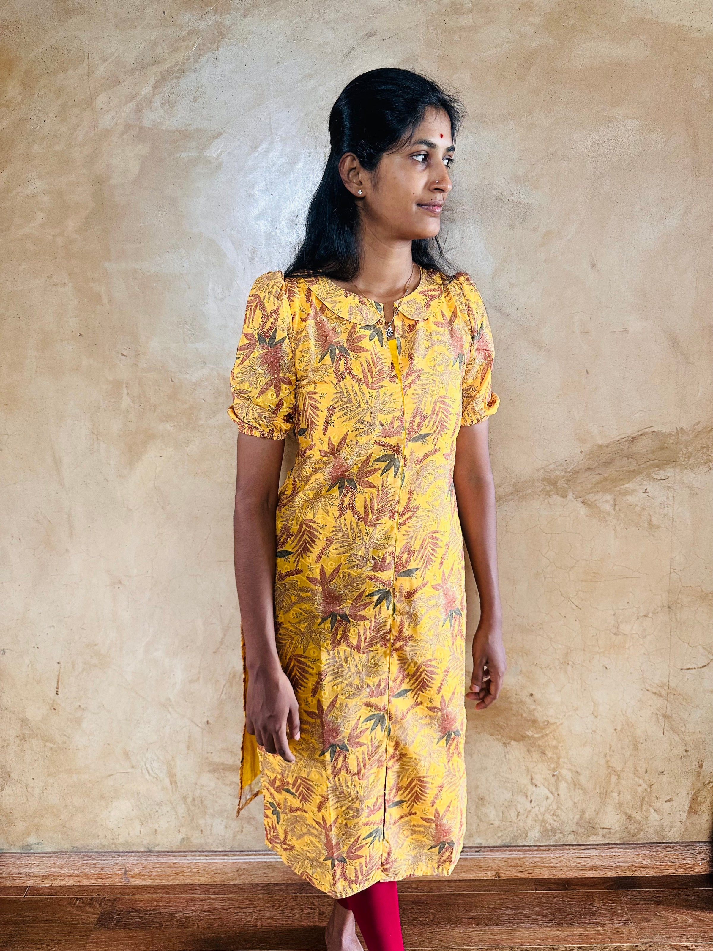 Cotton Hakoba Multi Print Top