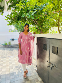 Blush Aura – Pochampally Cotton Set