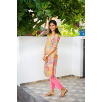 Elegant Tissue Kurti Set