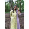 Sunset Symphony Kurti Set