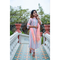 Alya Multicolor Kurti Set