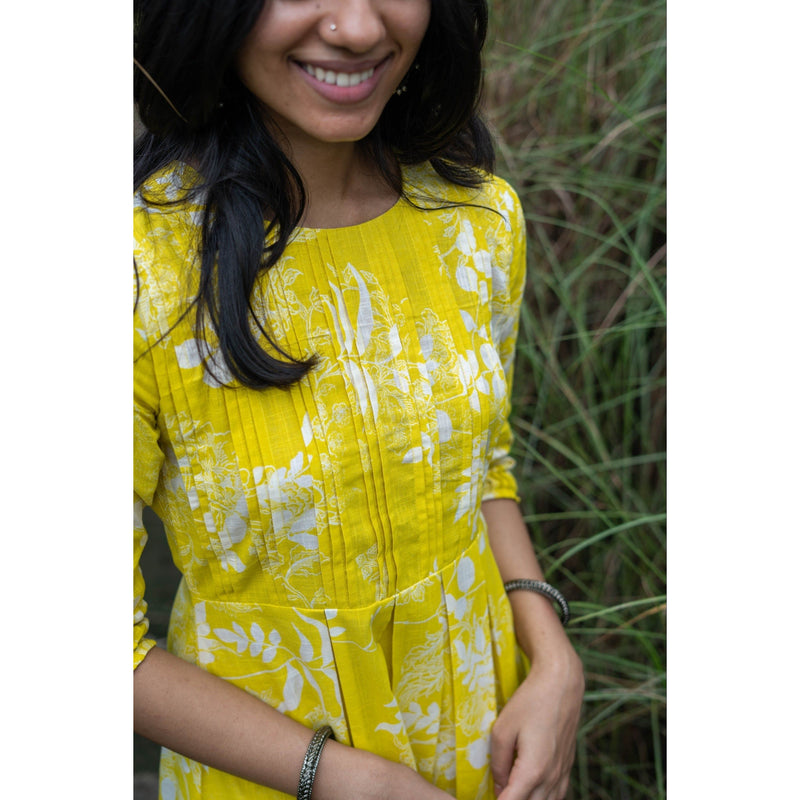 Lemon Zest Kurti Set