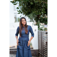 Indigo Charm Maxi Dress