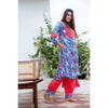 Timeless Elegance Block-Printed Kurti Set