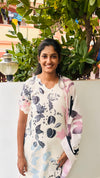 Multi Print Mul Mul Top and Dupatta
