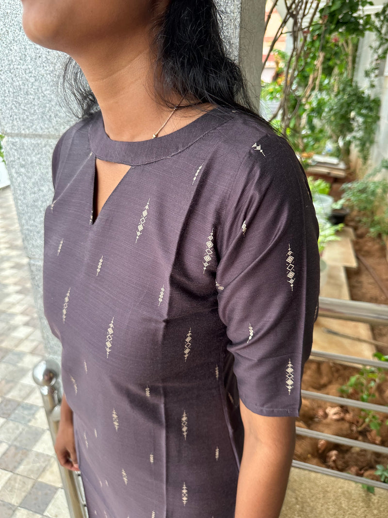 Ash Grey Soft Silk Top