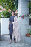 Royal Raw Silk Kurti Set