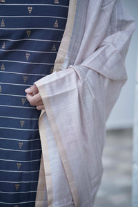 Royal Raw Silk Kurti Set