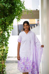 Jamdani Silk Top and Dupatta