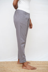 Grey True Cotton Kurti Pant