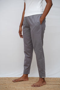 Grey True Cotton Kurti Pant