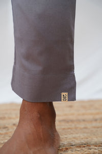 Grey True Cotton Kurti Pant