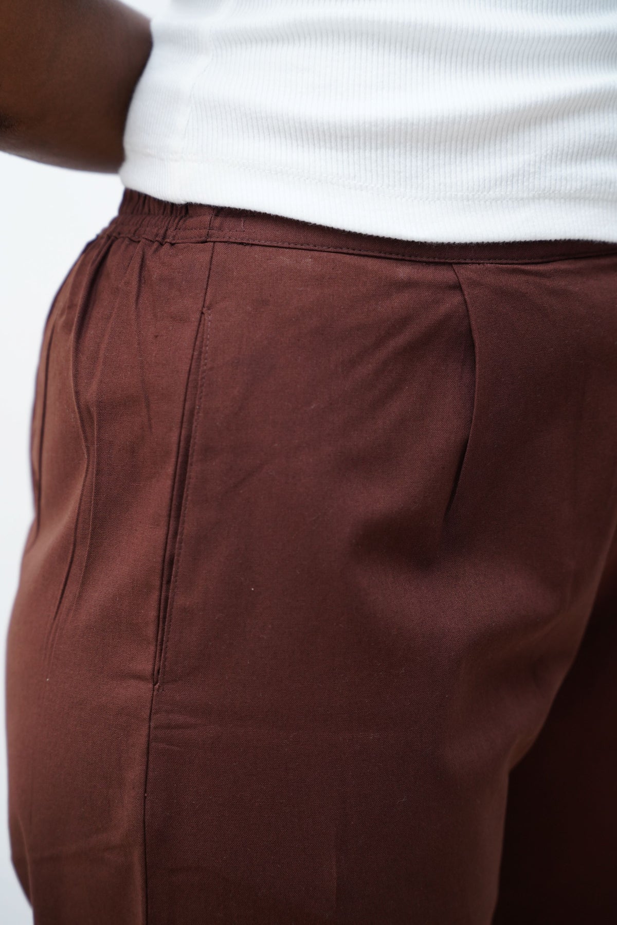Brown True Cotton Kurti Pant