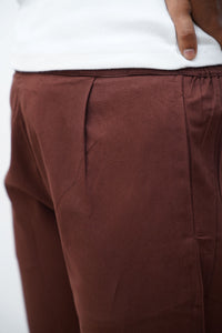Brown True Cotton Kurti Pant
