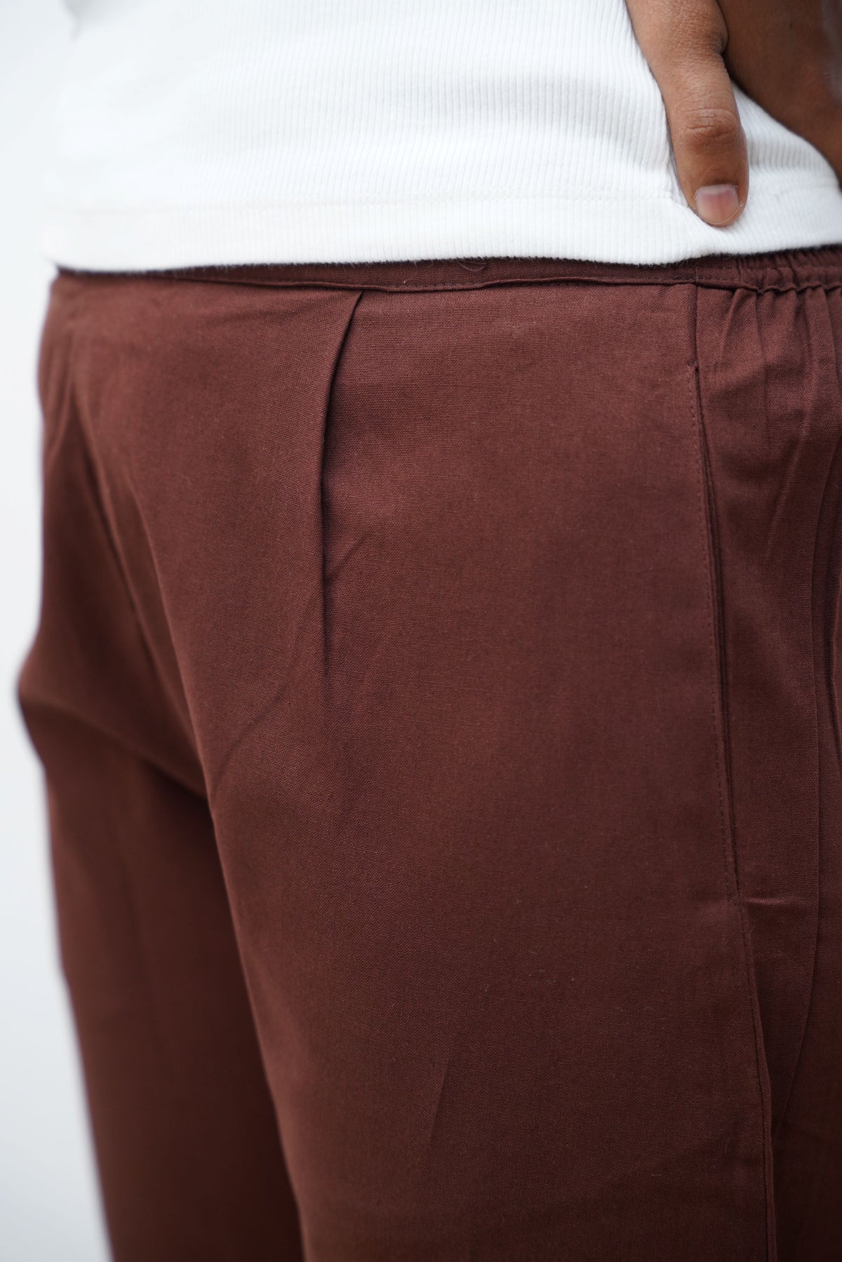 Brown True Cotton Kurti Pant
