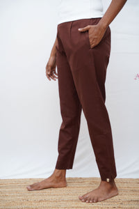 Brown True Cotton Kurti Pant
