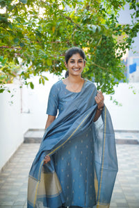 Grey Silk Set